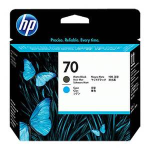 TISKALNA GLAVA HP MAT ČRNA IN CYAN DesignJet Z2100
