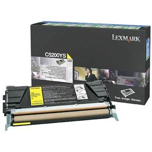 TONER LEXMARK RUMEN (C5200YS) ZA 1.500 STRANI