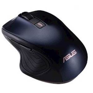 Miška ASUS MW202 Silent Wireless Mouse, tiha, brezžična, temno modra