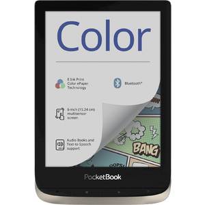 Elektronski bralnik PocketBook Color, srebrn