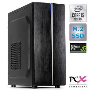Namizni računalnik PCX EXACT i5-10400F/16GB/SSD512GB/GTX1660Ti 6GB