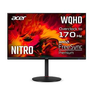 Monitor ACER Nitro XV322QUPbmiipprzx gaming, 80,01cm (31,5 ''), QHD IPS, 165Hz, 1 ms, USB hub