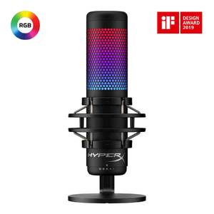Mikrofon HP HyperX QuadCast S, Elektretni kondenzatorski, za PC, PS4, PS5 ali Mac