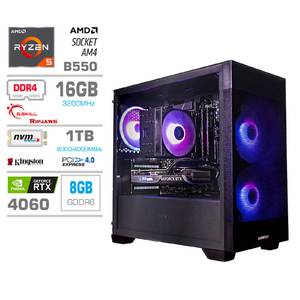Računalnik PCX Extian R5 5600X 16GB 1TB RTX4060