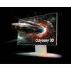 Monitor Samsung 27 G90XF Odyssey 3D, IPS, 3840x2160, 2x HDMI, DP Slika izdelka